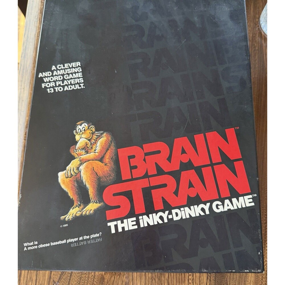 Brain Strain The inky-Dinky Game 1989